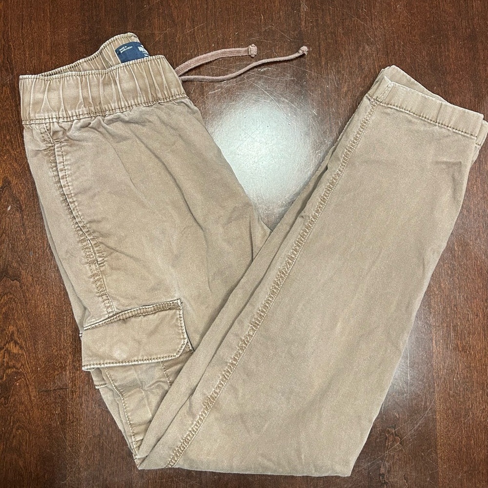 Hollister Women's Beige Skinny Cargo Pants